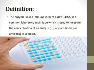 elisa test od|od definition in elisa.